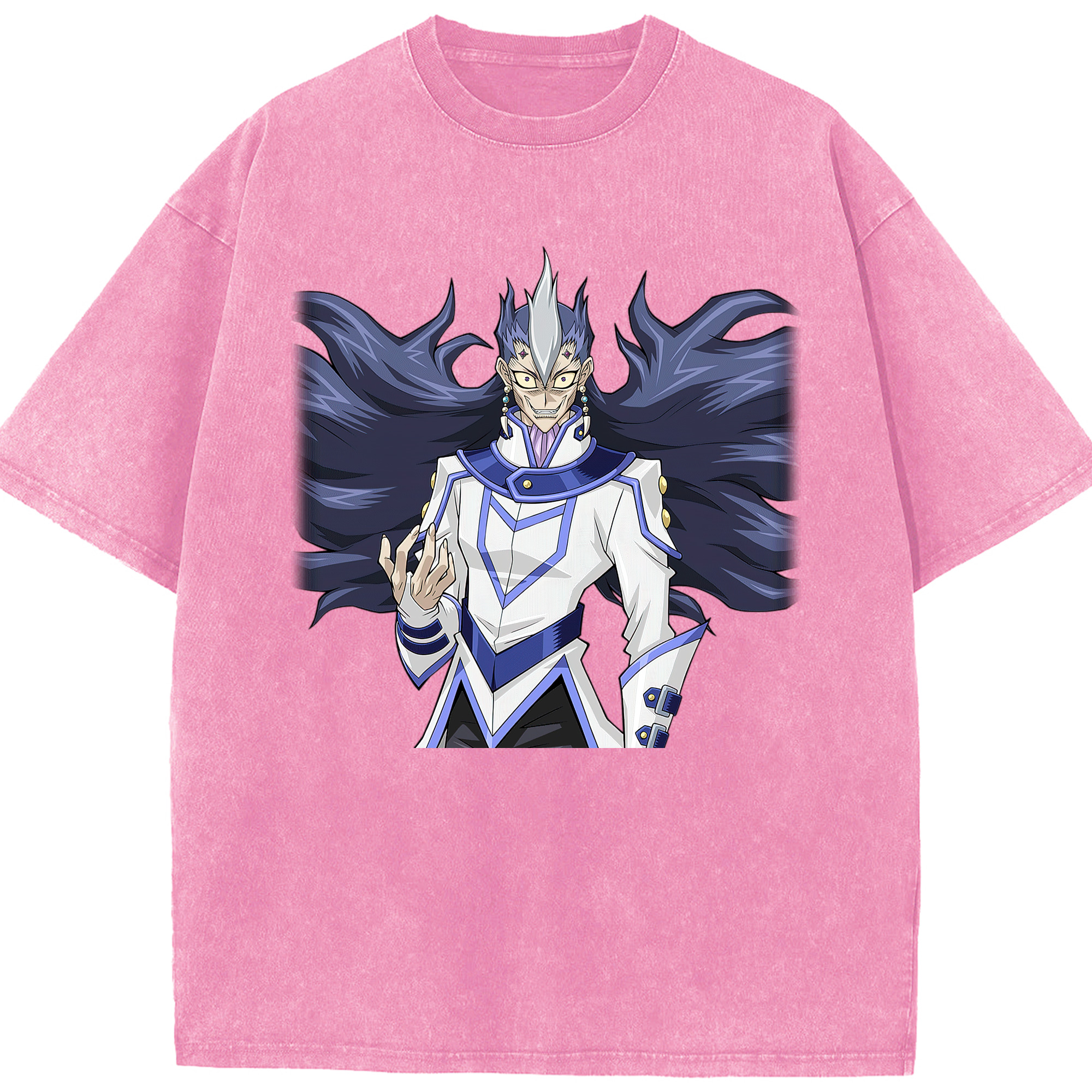 （画像用） 遊☆戯☆王 Yu-Gi-Oh! 綿100% ヴィンテージ風 半袖Tシャツ（フロントプリント）